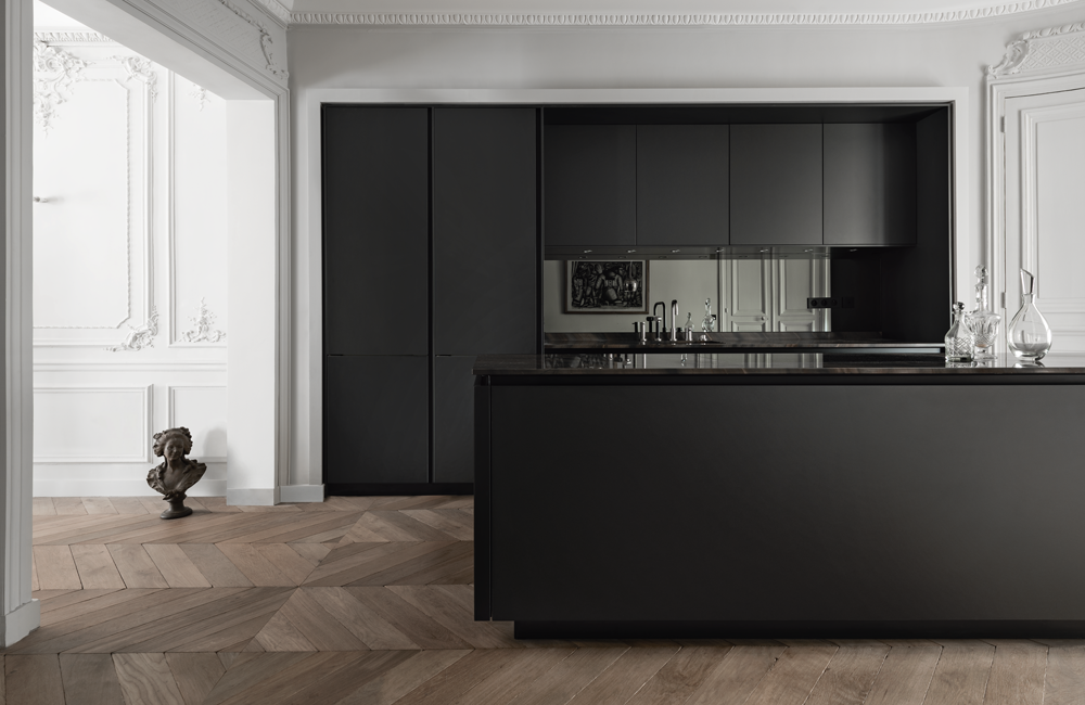 SieMatic PURE kitchen in black