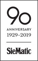 SieMatic 90th Anniversary logo black
